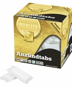 BAUHAUS Flash Gold Anzünder XL-Tabs 32 Stk.