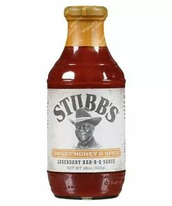 BAUHAUS Stubb's Barbecuesauce Sweet Honey & Spice 450 Ml