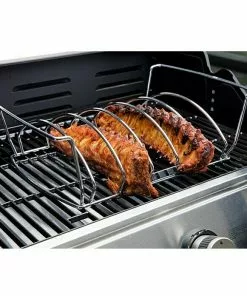 BAUHAUS Kingstone Bratenkorb Spare Rib-Halter 42 X 26 X 12 Cm -Weber Grills Verkäufe 2022 12 1025