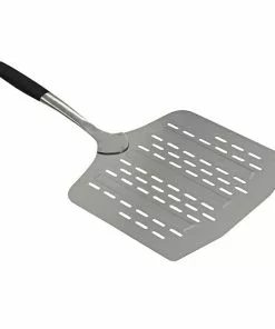 BAUHAUS Cozze Pizzaheber Edelstahl, Silber/Schwarz, L X B: 30 X 30 Cm