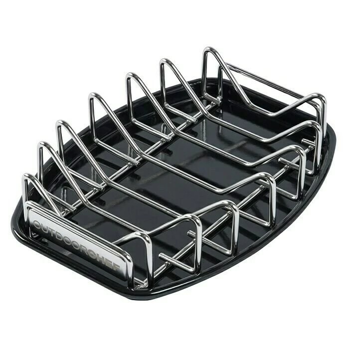 BAUHAUS Outdoorchef Spare-Rib-Halter Universal Edelstahl 3 BAUHAUS Outdoorchef Spare-Rib-Halter Universal Edelstahl