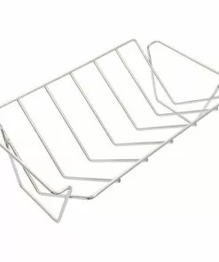 BAUHAUS Char-Broil Spare-Rib-Halter Grill+ Edelstahl, L X B X H: 35 X 21,1 X 11,1 Cm