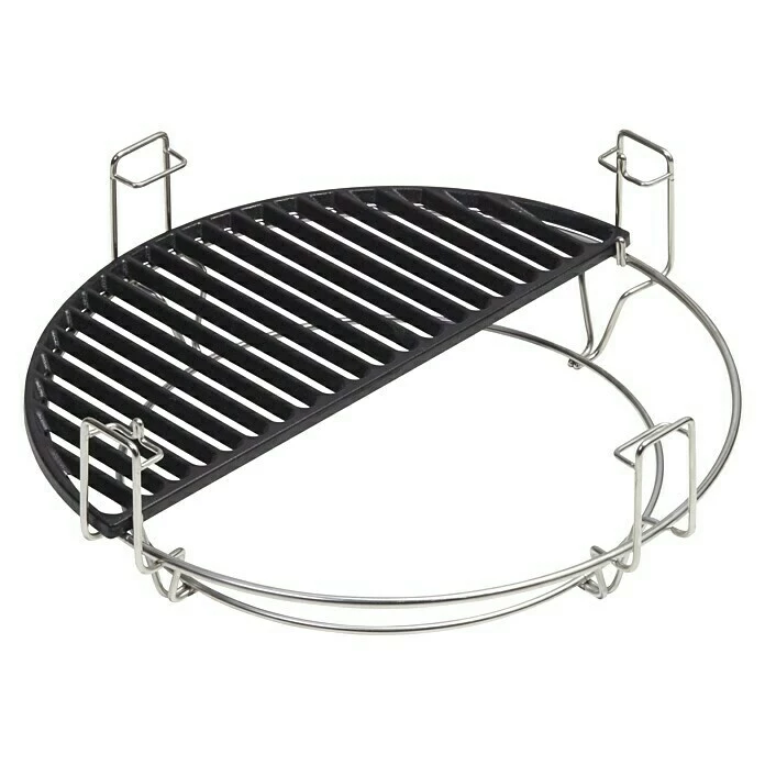BAUHAUS Kamado Joe Grillrost Gusseisen Halbrund Gusseisen, Passend Für: Kamado Joe Holzkohlegrill Classic 4 BAUHAUS Kamado Joe Grillrost Gusseisen Halbrund Gusseisen, Passend Für: Kamado Joe Holzkohlegrill Classic – Bild 2