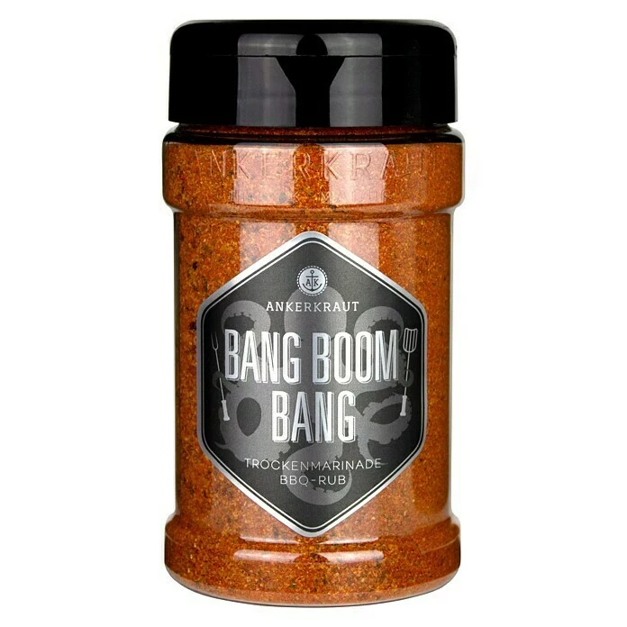 BAUHAUS Ankerkraut Fleisch-Gewürzzubereitung Bang Boom Bang 210 G 3 BAUHAUS Ankerkraut Fleisch-Gewürzzubereitung Bang Boom Bang 210 G