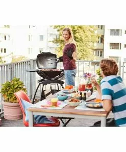 BAUHAUS Weber Gasgrill Q 1200 Anzahl Brenner: 1, Hauptgrillfläche: 43 X 32 Cm, 2,49 KW, Schwarz -Weber Grills Verkäufe 2022 12 116