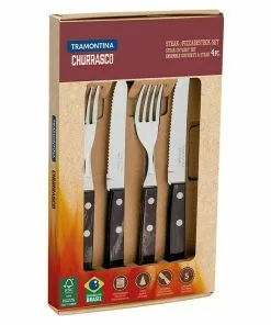 BAUHAUS Tramontina Steak- & Pizzabesteck 4 -tlg.