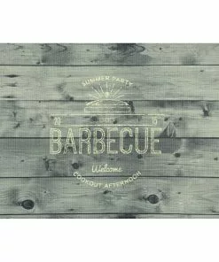 BAUHAUS Bodenschutzmatte L X B: 120 X 75 Cm, BBQ Holz