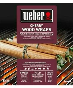 BAUHAUS Weber Wood Wraps Kirsche, 8 Stk.