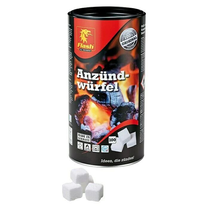BAUHAUS Flash Anzündwürfel 100 Stk. 3 BAUHAUS Flash Anzündwürfel 100 Stk.