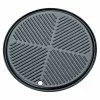 BAUHAUS Grillplatte Gusseisen, Rund, Passend Für: Kingstone Gasgrills Cliff Serie