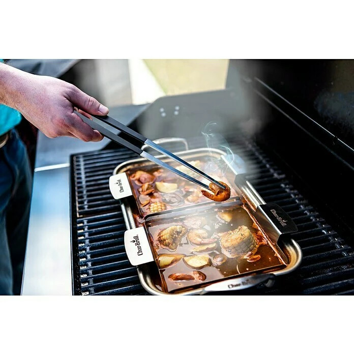 BAUHAUS Char-Broil Grillpinzette Edelstahl, Länge: 36,5 Cm 4 BAUHAUS Char-Broil Grillpinzette Edelstahl, Länge: 36,5 Cm – Bild 2