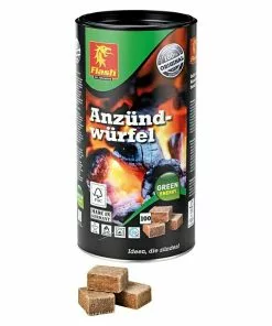BAUHAUS Flash Anzündwürfel 100 Stk., Aus 100 % Nachwachsenden Rohstoffen