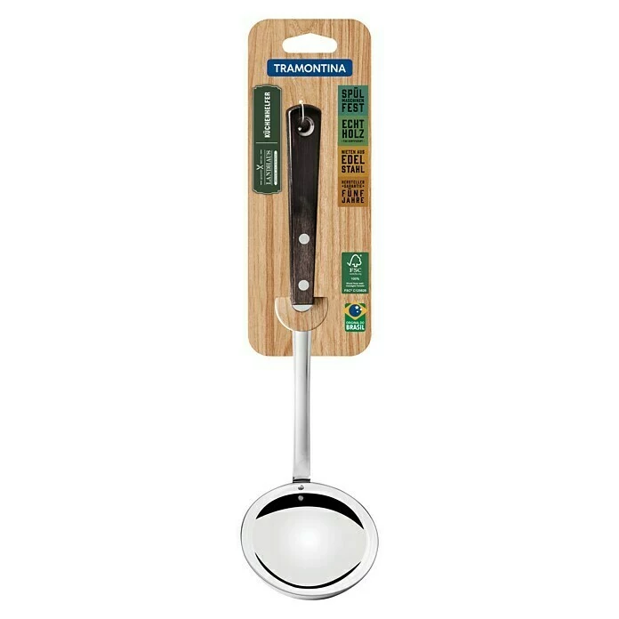 BAUHAUS Tramontina Landhaus Schöpfkelle Edelstahl, Groß, Länge: 31 Cm 3 BAUHAUS Tramontina Landhaus Schöpfkelle Edelstahl, Groß, Länge: 31 Cm