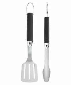 BAUHAUS Weber Grillbesteck Kompakt 2 -tlg., Edelstahl