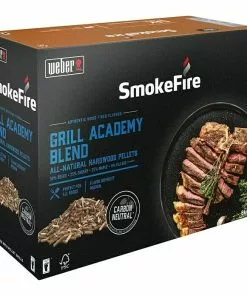 BAUHAUS Weber Holzpellets SmokeFire 8 Kg, Aroma: Grill Academy Blend