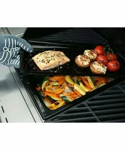 BAUHAUS Outdoorchef Grillrost-Set DGS Stahl, Porzellanemailliert, 2 -tlg. -Weber Grills Verkäufe 2022 12 1366
