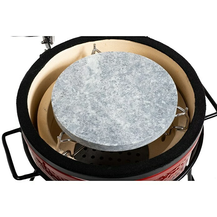 BAUHAUS Kamado Joe Grillplatte Speckstein Stein, Passend Für: Kamado Joe Holzkohlegrill Joe Junior 3 BAUHAUS Kamado Joe Grillplatte Speckstein Stein, Passend Für: Kamado Joe Holzkohlegrill Joe Junior