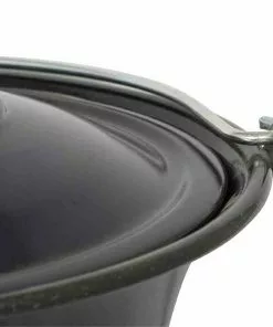 BAUHAUS Siena Garden Deckel Für Gulaschtopf Passend Für: Siena Garden Gulaschtopf 14l, Emaille, Schwarz -Weber Grills Verkäufe 2022 12 1400