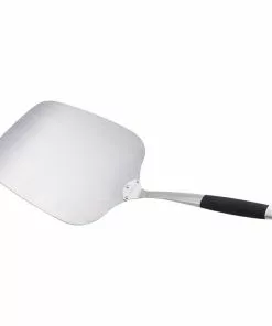 BAUHAUS Cozze Pizzaheber Edelstahl, Silber/Schwarz, L X B: 27 X 29 Cm