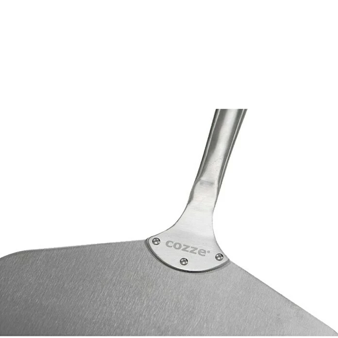 BAUHAUS Cozze Pizzaheber Edelstahl, Silber/Schwarz, L X B: 27 X 29 Cm 4 BAUHAUS Cozze Pizzaheber Edelstahl, Silber/Schwarz, L X B: 27 X 29 Cm – Bild 2