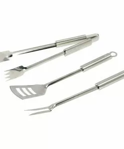 BAUHAUS Grillstar Grillbesteck 3 -tlg., Edelstahl