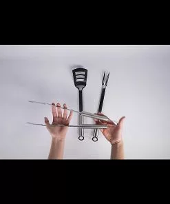 BAUHAUS Grillstar Grillbesteck 3 -tlg., Edelstahl -Weber Grills Verkäufe 2022 12 1470