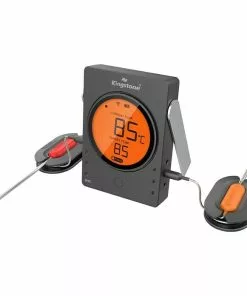 BAUHAUS Kingstone Grill-Thermometer Digital, Schwarz
