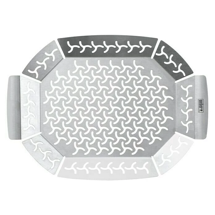 BAUHAUS Weber Gemüsekorb Edelstahl, L X B: 36,6 X 26,4 Cm 4 BAUHAUS Weber Gemüsekorb Edelstahl, L X B: 36,6 X 26,4 Cm – Bild 2