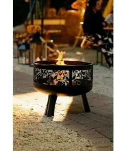 BAUHAUS Buschbeck Feuerschale Leaves Durchmesser: 63 Cm, Stahl -Weber Grills Verkäufe 2022 12 1520