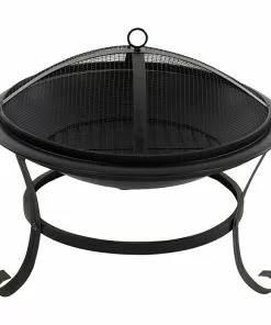 BAUHAUS RedFire Feuerschale Atlanta Durchmesser: 51 Cm, Stahl