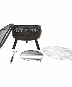 BAUHAUS RedFire Feuerschale Blazer Durchmesser: 61 Cm, Stahl -Weber Grills Verkäufe 2022 12 1551