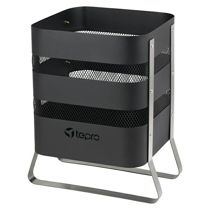 BAUHAUS Tepro Feuerkorb Milburn L X B X H: 36 X 42 X 49,5 Cm, Schwarz 3 BAUHAUS Tepro Feuerkorb Milburn L X B X H: 36 X 42 X 49,5 Cm, Schwarz