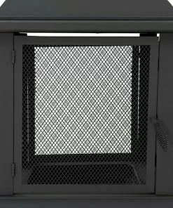 BAUHAUS Feuerkorb Marseille L X B X H: 66 X 66 X 102 Cm, Schwarz -Weber Grills Verkäufe 2022 12 1587