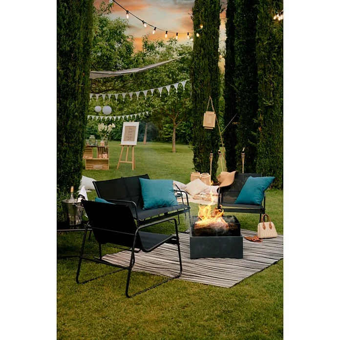 BAUHAUS Elite Feuerschale L X B X H: 57 X 57 X 40 Cm, Clayfibre 8 BAUHAUS Elite Feuerschale L X B X H: 57 X 57 X 40 Cm, Clayfibre – Bild 6