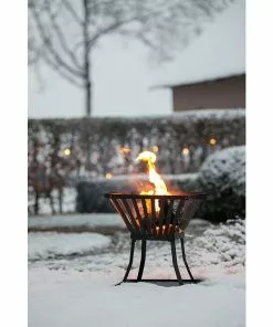 BAUHAUS Feuerkorb Denver L X B X H: 39 X 39 X 45 Cm, Schwarz, Stahl -Weber Grills Verkäufe 2022 12 1604