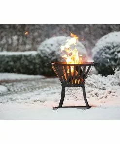 BAUHAUS Feuerkorb Denver L X B X H: 39 X 39 X 45 Cm, Schwarz, Stahl -Weber Grills Verkäufe 2022 12 1605