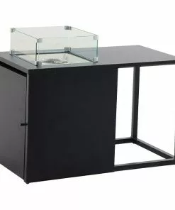 BAUHAUS MWH Feuerstelle Palermo 55 X 100 X 79 Cm, Aluminium, Schwarz