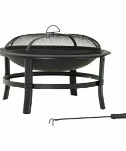 BAUHAUS Feuerschale August Durchmesser: 75 Cm, Stahl