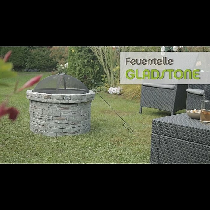 BAUHAUS Tepro Feuerschale Gladstone Durchmesser: 67,5 Cm, Stahl 6 BAUHAUS Tepro Feuerschale Gladstone Durchmesser: 67,5 Cm, Stahl – Bild 4