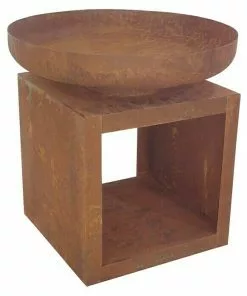 BAUHAUS Buschbeck Feuerschale Montana 80 X 80 X 80 Cm, Stahl