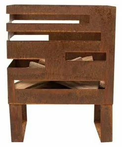 BAUHAUS RedFire Feuerkorb Madison L X B X H: 38 X 23 X 50 Cm, Braun