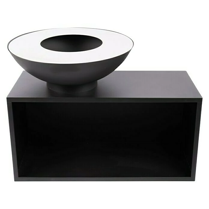 BAUHAUS RedFire Feuerschale Onyx Durchmesser: 80 Cm, Stahl, Ablagefläche 3 BAUHAUS RedFire Feuerschale Onyx Durchmesser: 80 Cm, Stahl, Ablagefläche