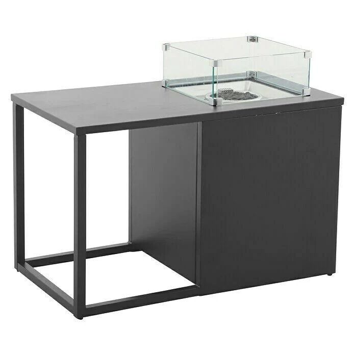 BAUHAUS MWH Feuerstelle Palermo 55 X 100 X 79 Cm, Aluminium, Anthrazit 3 BAUHAUS MWH Feuerstelle Palermo 55 X 100 X 79 Cm, Aluminium, Anthrazit