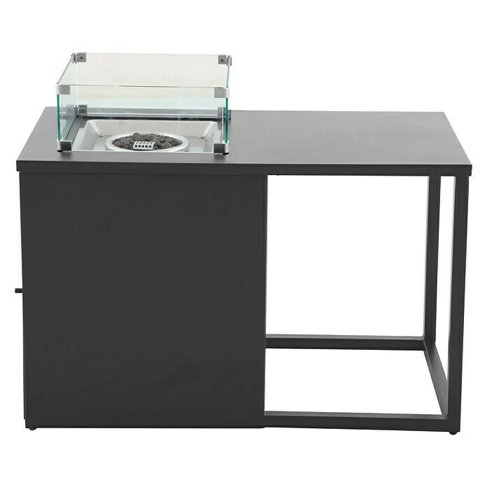 BAUHAUS MWH Feuerstelle Palermo 55 X 100 X 79 Cm, Aluminium, Anthrazit 4 BAUHAUS MWH Feuerstelle Palermo 55 X 100 X 79 Cm, Aluminium, Anthrazit – Bild 2