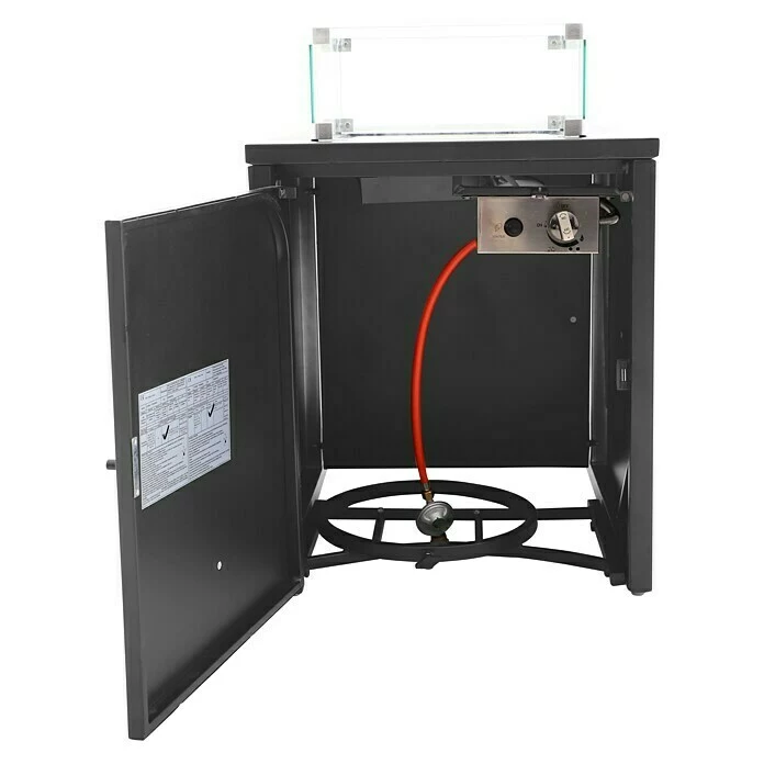 BAUHAUS MWH Feuerstelle Palermo 55 X 100 X 79 Cm, Aluminium, Anthrazit 6 BAUHAUS MWH Feuerstelle Palermo 55 X 100 X 79 Cm, Aluminium, Anthrazit – Bild 4