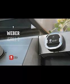 BAUHAUS Weber Grill-Thermometer IGrill 3 Messbereich: -30 - 300, Bluetooth, 2 Messfühler -Weber Grills Verkäufe 2022 12 169