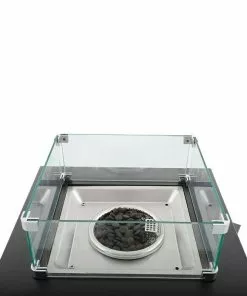 BAUHAUS MWH Feuerstelle Palermo 55 X 55 X 79 Cm, Aluminium, Anthrazit -Weber Grills Verkäufe 2022 12 1738