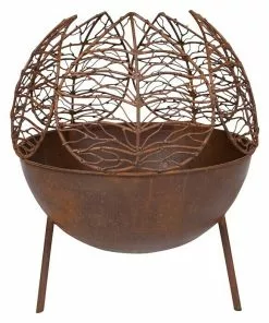 BAUHAUS RedFire Feuerkorb Narfi Ø X H: 47 X 53, Rostbraun