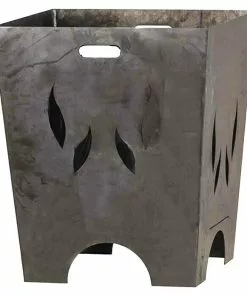 BAUHAUS Siena Garden Feuerkorb Flamia Anthrazit, L X B X H: 51 X 51 X 60 Cm