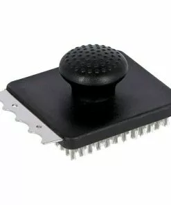 BAUHAUS Kingstone Ersatzbürste Schwarz/Silber, Material Borsten: Edelstahl